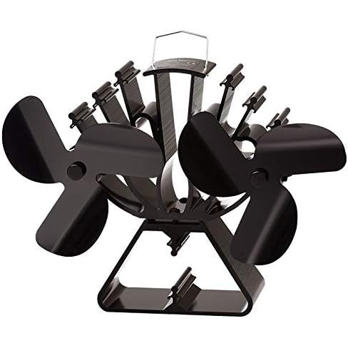 VODA Dual-Motor Heat Powered Stove Fan with 360CFM Airflow